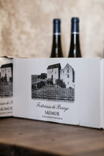 Cartons de vins du Domaine de Berrye
