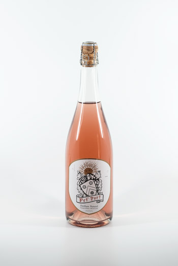 Nouveau vin pétillant rosé de Berrye
